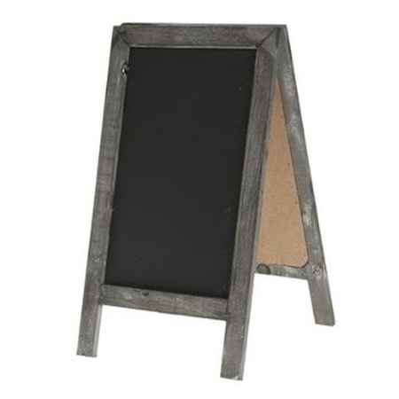 Mini chalkboard wood 18 x 32 cm