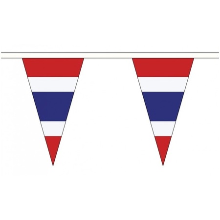 Country flags deco set - Thailand - Flag 90 x 150 cm and guirlande 5 meters