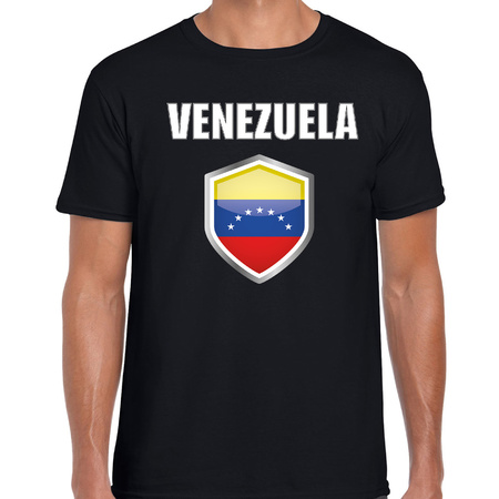 Venezuela supporter t-shirt black for men