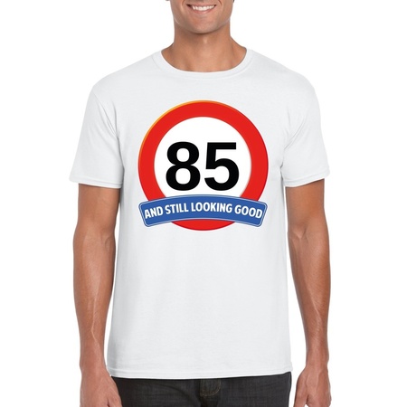 85 year t-shirt white men