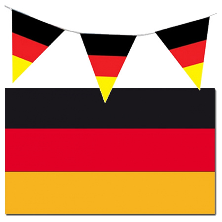 Versiering pakket vlaggen Duitsland voor binnen/buiten