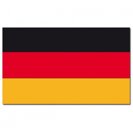 Landenvlag Duitsland + 2 gratis stickers