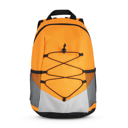 Free-time backpack orange/white 42 x 25 x 18 cm