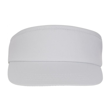 White sunvisor hat for adults
